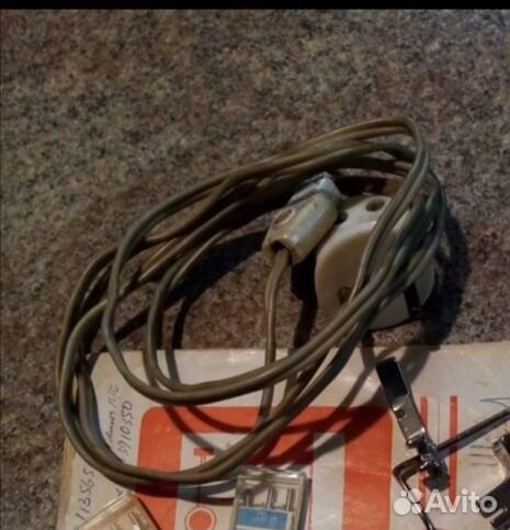 Шнур электрический к лампочке швейной машины Чайка