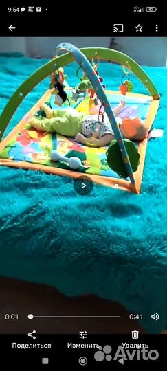 Развивающий коврик tiny love