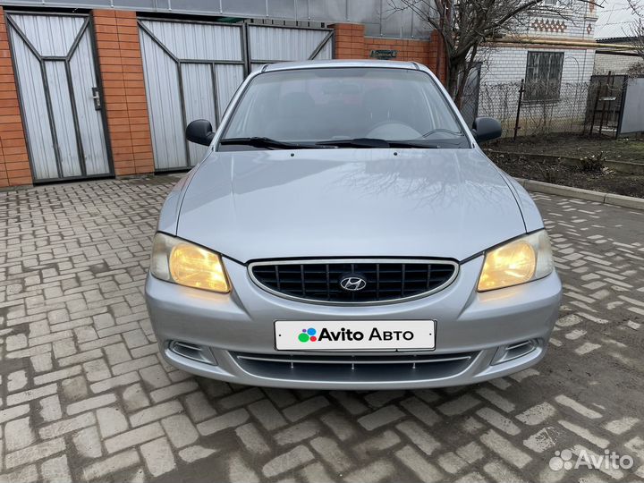 Hyundai Accent 1.5 МТ, 2005, 198 000 км