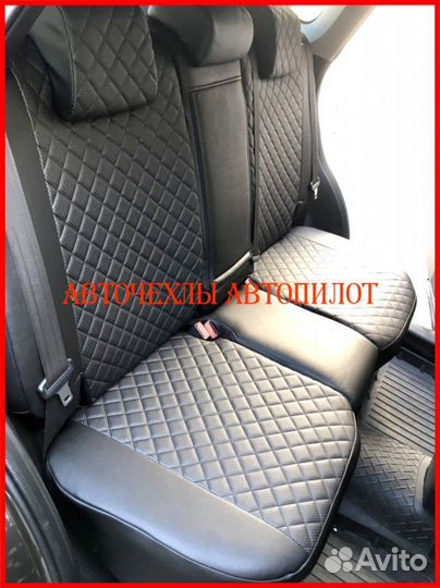 Чехлы Автопилот Mazda CX-5 2 из экокожи чёрные