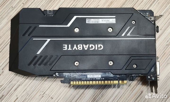 Видеокарта gigabyte GeForce GTX 1650 Super 4Gb