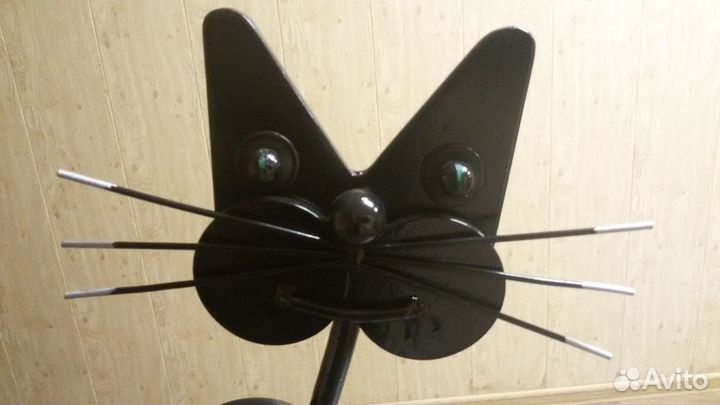 Фигурка - статуэтка кот металлический