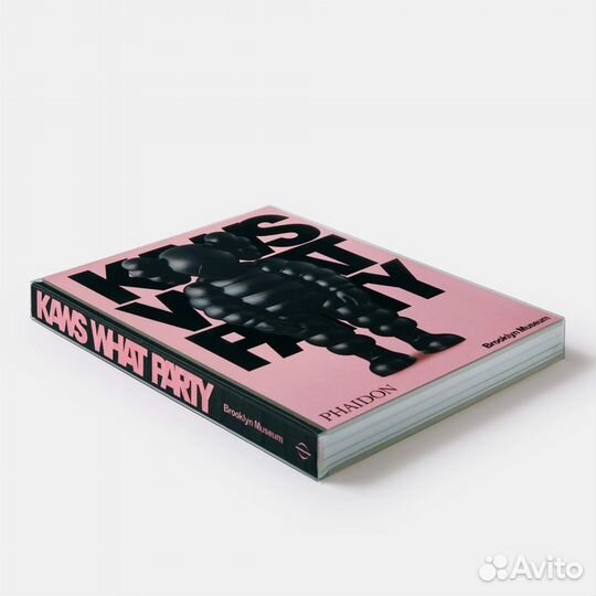 Kaws: What Party (Black on Pink edition)