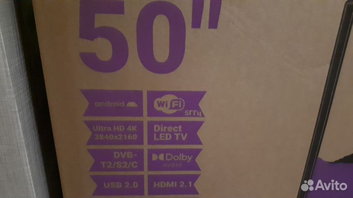 Новый 4K Гигант на Яндекс Смарт 50