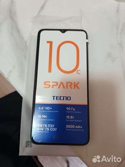 TECNO Spark 10c, 4/128 ГБ