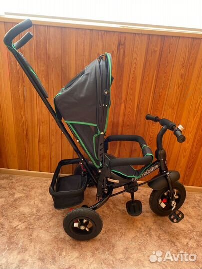 Прогулочная коляска велосипед