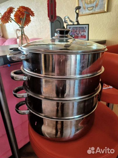 Кастрюля из нержавейки