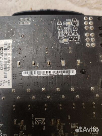 Видеокарта Asus geforce gtx 560 ti 1gb