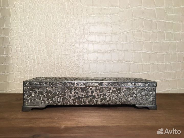 Шкатулка Серебрение Винтаж Флоренция Италия
