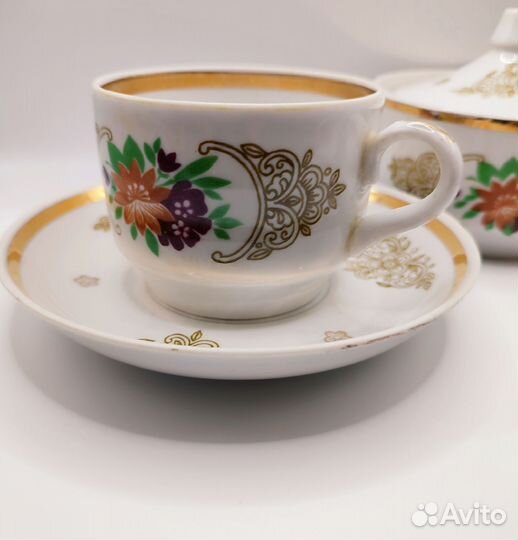 Сахарница + чайная пара