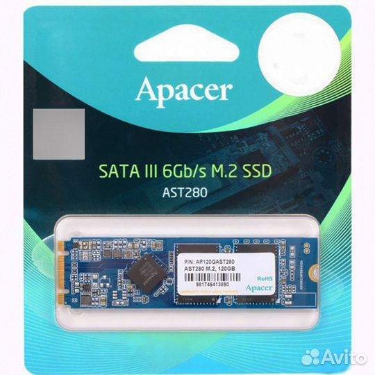 Твердотельный накопитель SSD Apacer AST280 120GB M