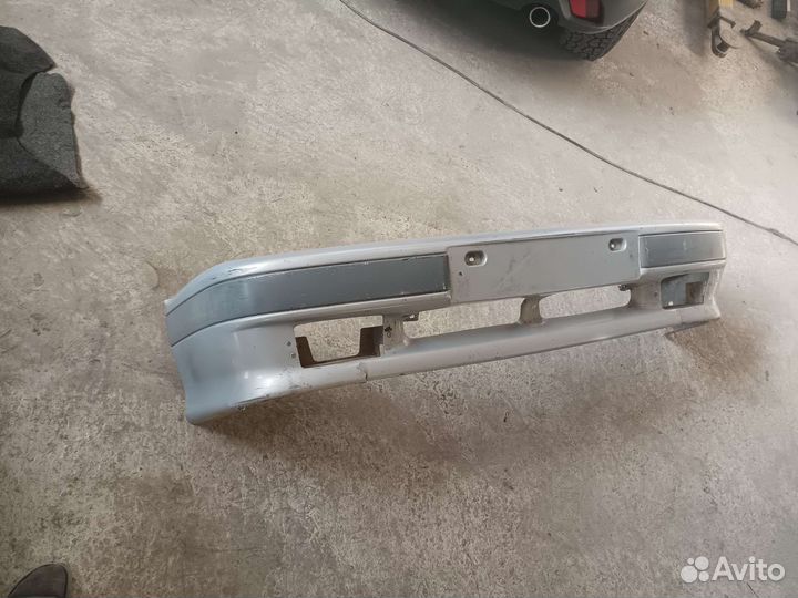 Бампер передний ваз 2114 цвет серебристый