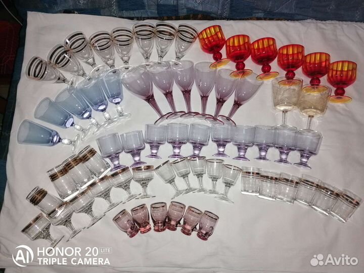 Фужеры, рюмочки, стопки СССР