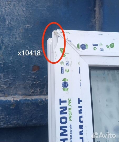 Пластиковое окно новое 1820(в)х1600(ш)