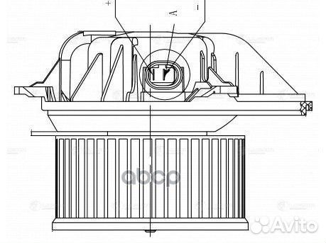 Э/вентилятор отоп. LFh 2145 luzar