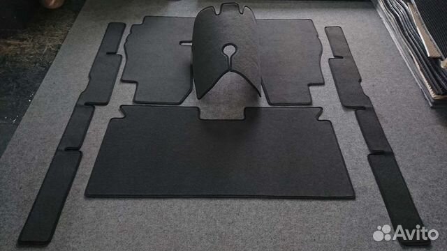 Автоковрики для газ-24, темно-серые