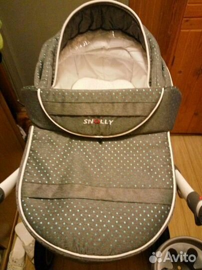 Коляска 2 в 1 Сноли Фокус 3