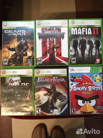 Игровые диски на xbox 360
