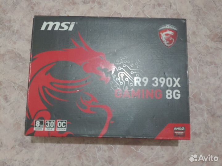 Видеокарта r9 390x