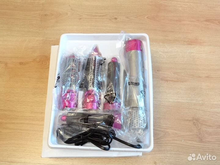 Фен-щетка Airwrap стайлер, 4 насадки, Китай