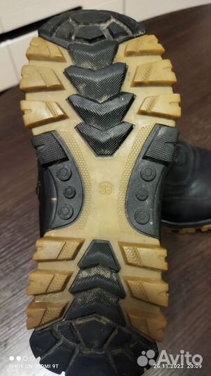 Ботинки зимние детские 36 размера