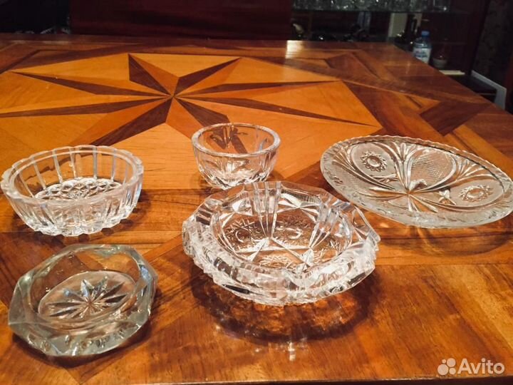 Хрусталь разный. См. фото