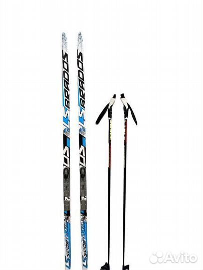 Комплект лыжный с насечками STC Brados LS Sport (S