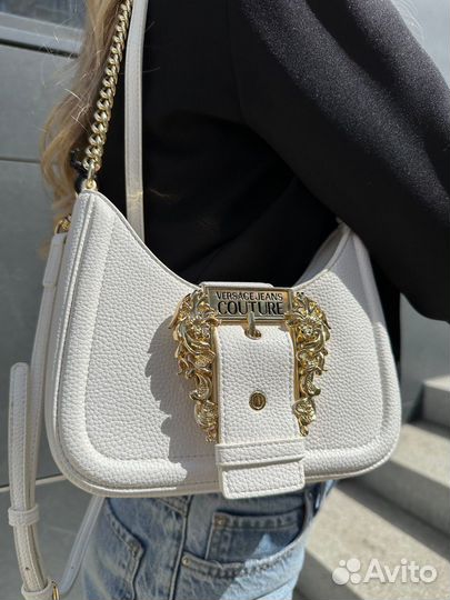 Сумка белая Versace