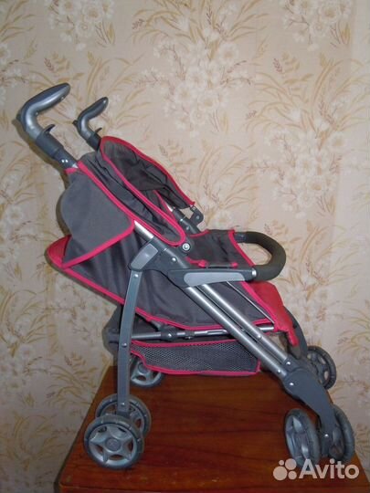 Большая детская коляска для кукол Silver Cross