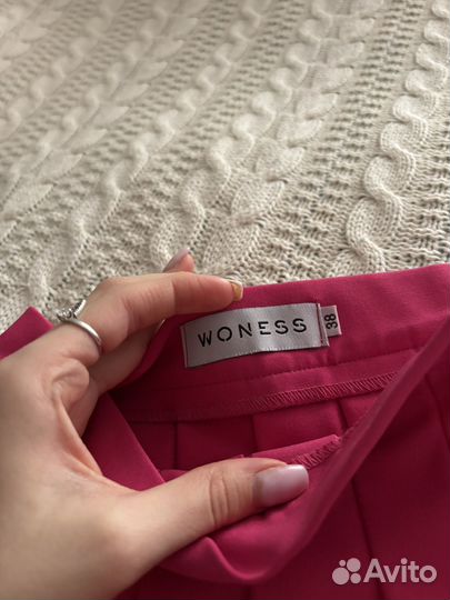 Юбка розовая