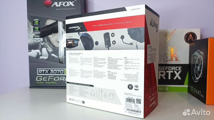 Новые HyperX Cloud Alpha S Black-Light Blue