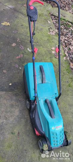 Газонокосилка электрическая bosch