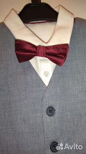 Рубашка Mothercare р. 116 с жилетом и бабочкой