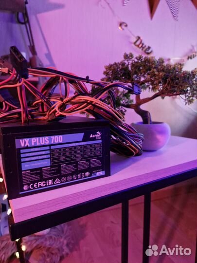 Блок питания aerocool vx plus 700w