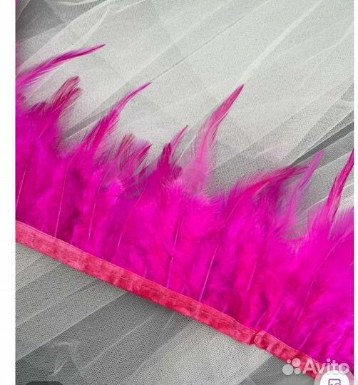 Тесьма из перьев