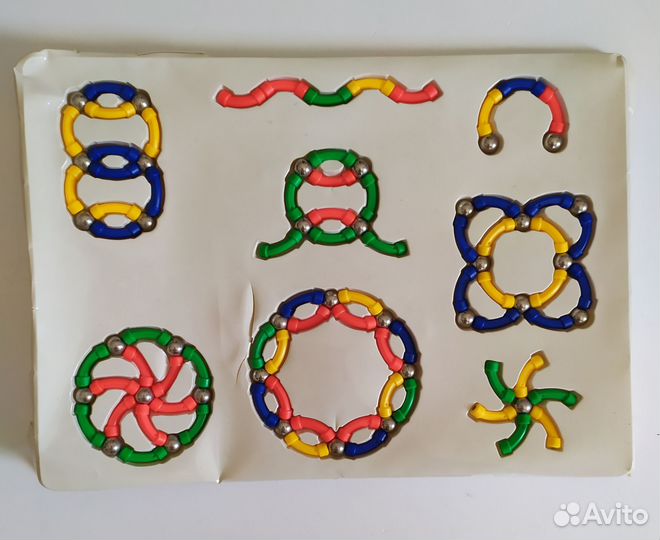 Магнитный конструктор, 108 шт