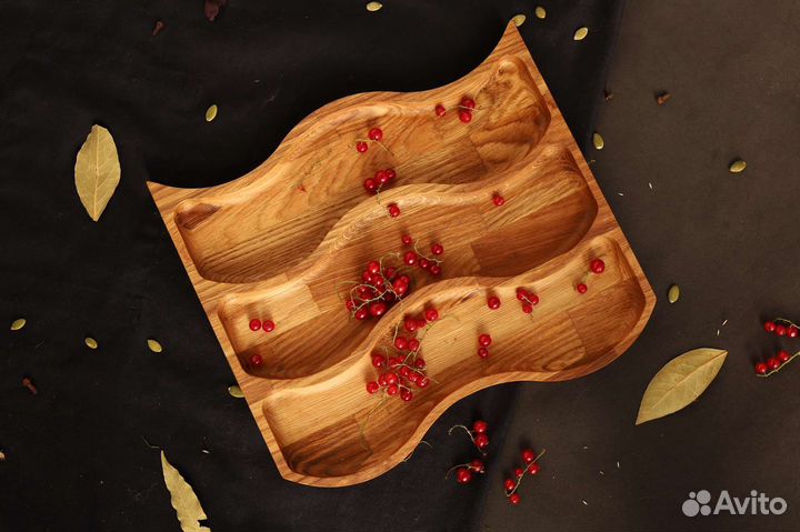 Менажница из дуба