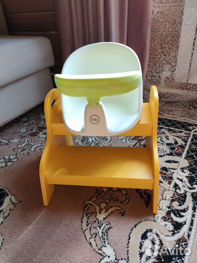 Стульчик для купания happy baby