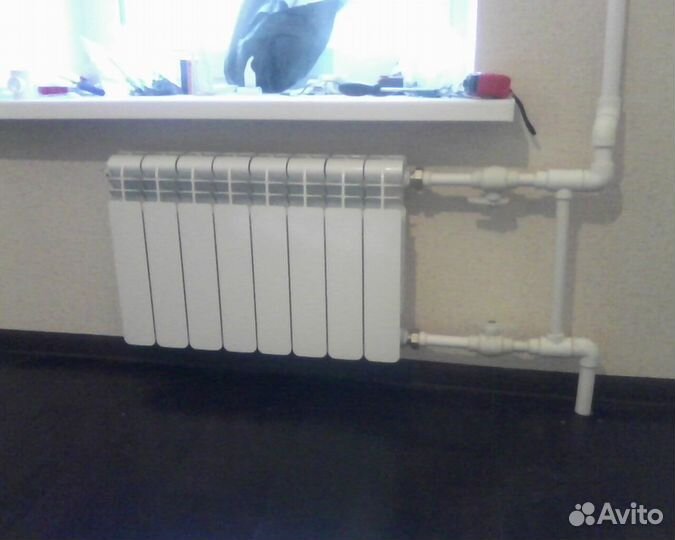 Замена радиаторов, батарей