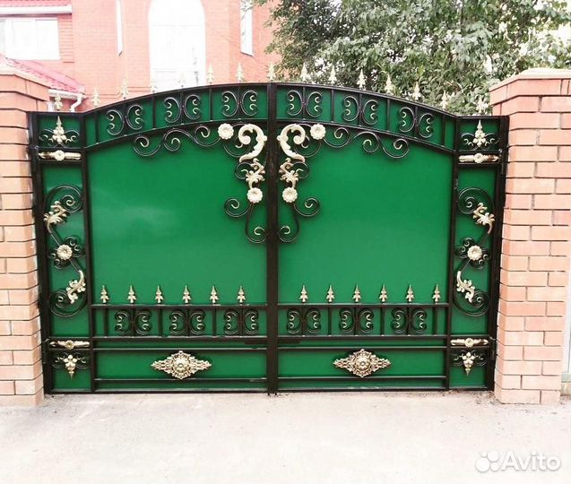Кованые ворота