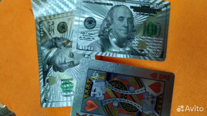 Карты игральные пластиковые