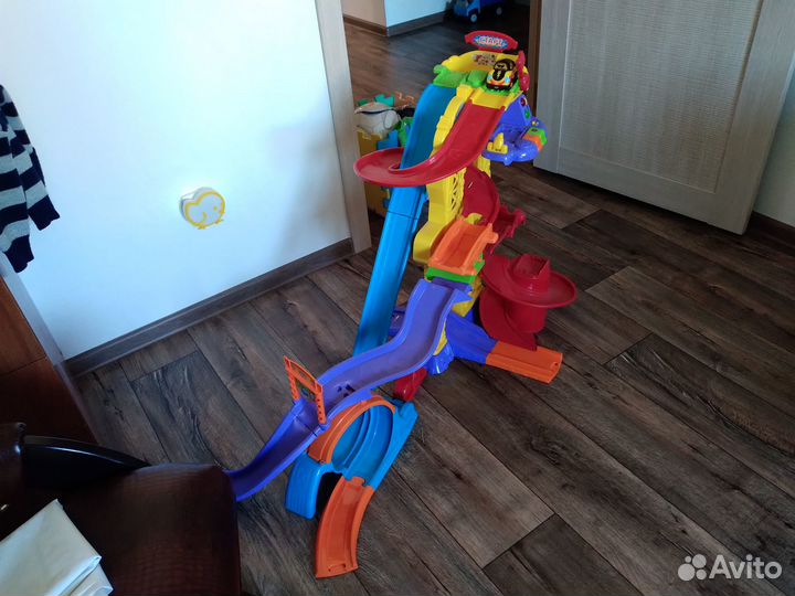 Автотрек, горка для машин