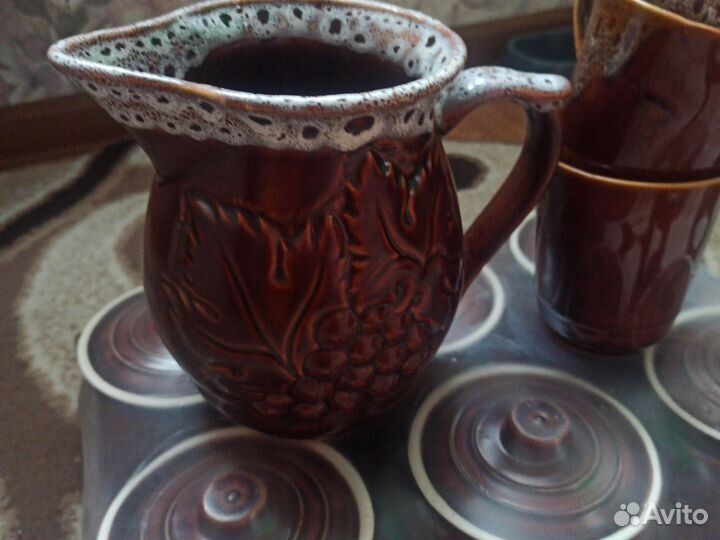 Горшочки для запекания кувшин с чашками