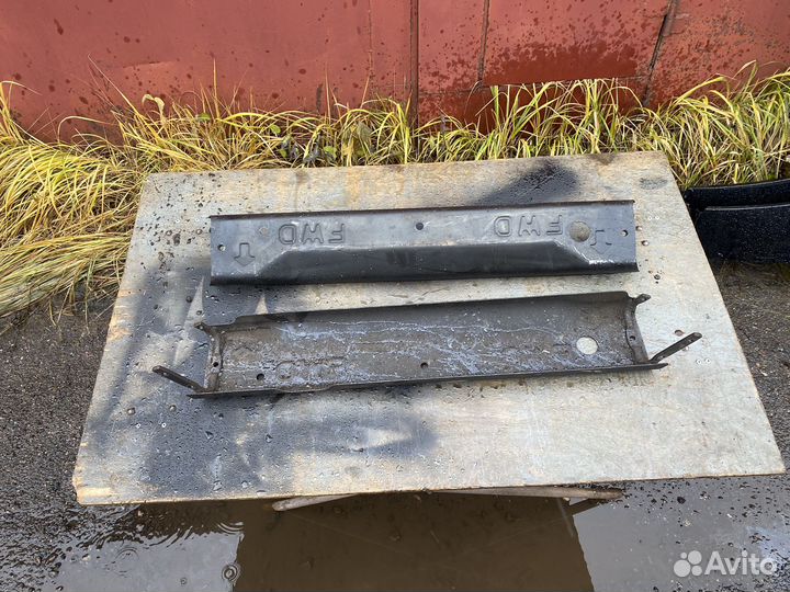 Защита радиатора нижняя chevrolet trailblazer