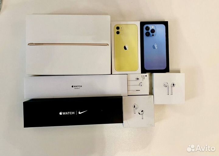 Коробки от apple