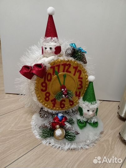 Поделка новогодняя большая