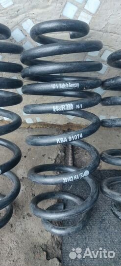 Пружины с занижением -35/40 Volkswagen/Skoda H&R