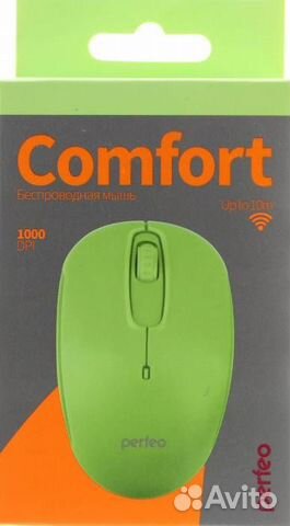 Мышь беспроводная Perfeo Comfort 3 кн. DPI 1000, U