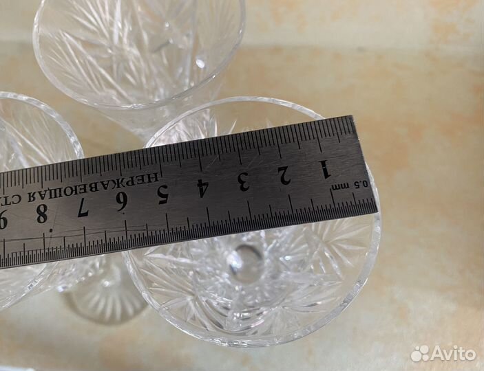 Фужеры хрустальные СССР