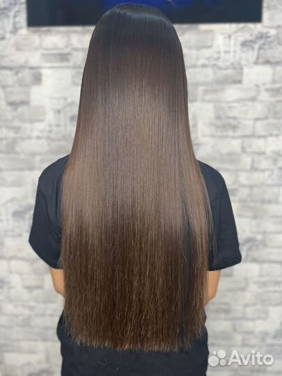 Кератиновое выпрямление волос на дому